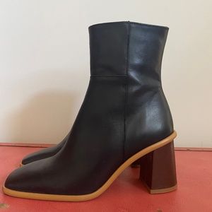 West Black Vintage Boot by Alohas *NEW*